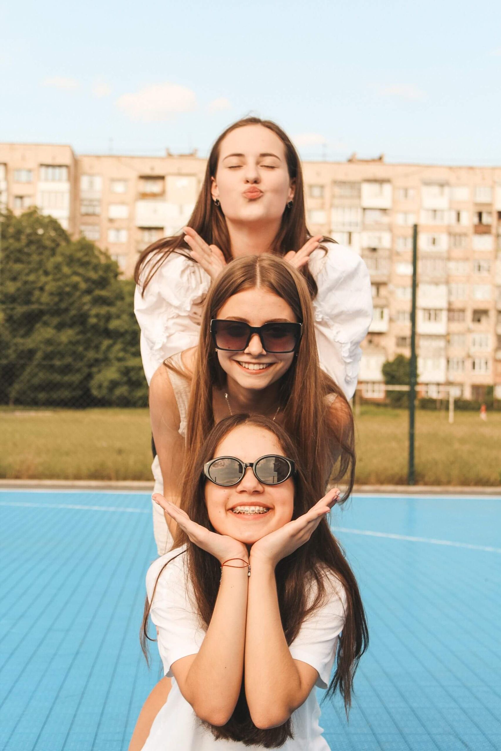 ragazze in esperienza con il corpo europeo di solidarietà